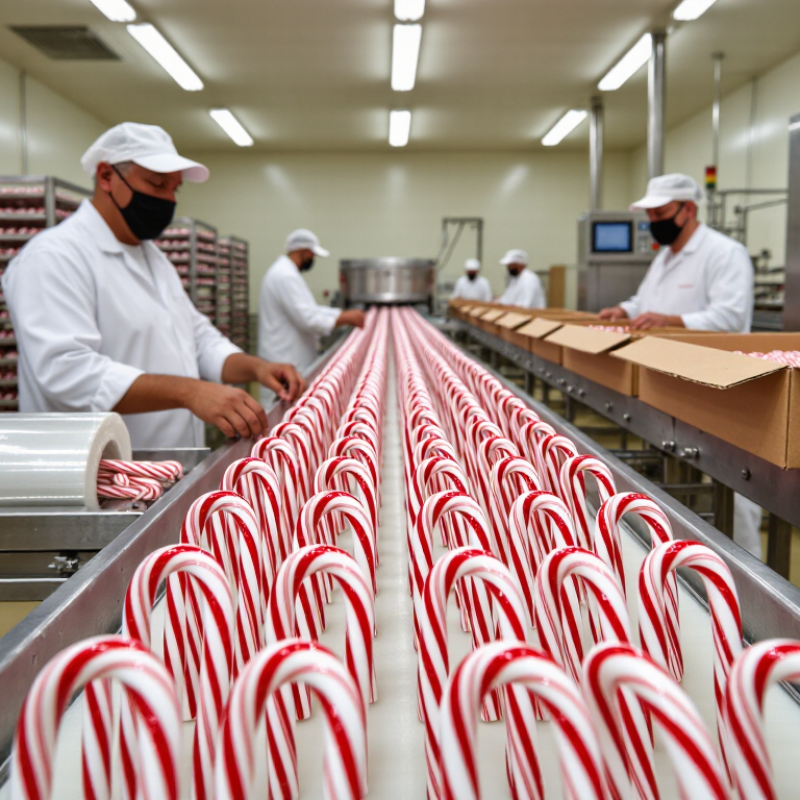 China Top Candy Cane Candy Manufacturer and Supplier