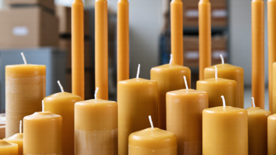 China Top Beeswax Pillar Candles Manufacturer Supplier