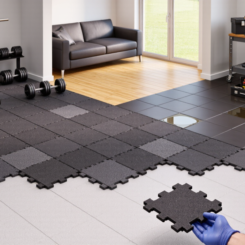 How to Choose the Best Rubber Floor Tiles?