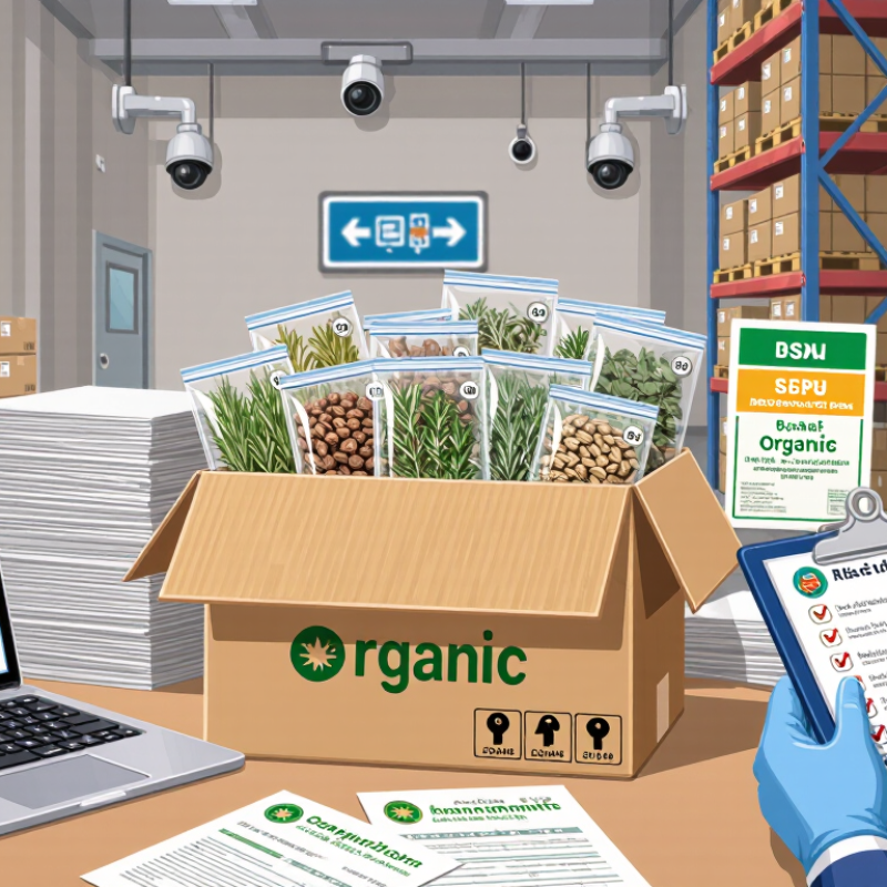 Por que a certificação orgânica é vital para exportar ervas?