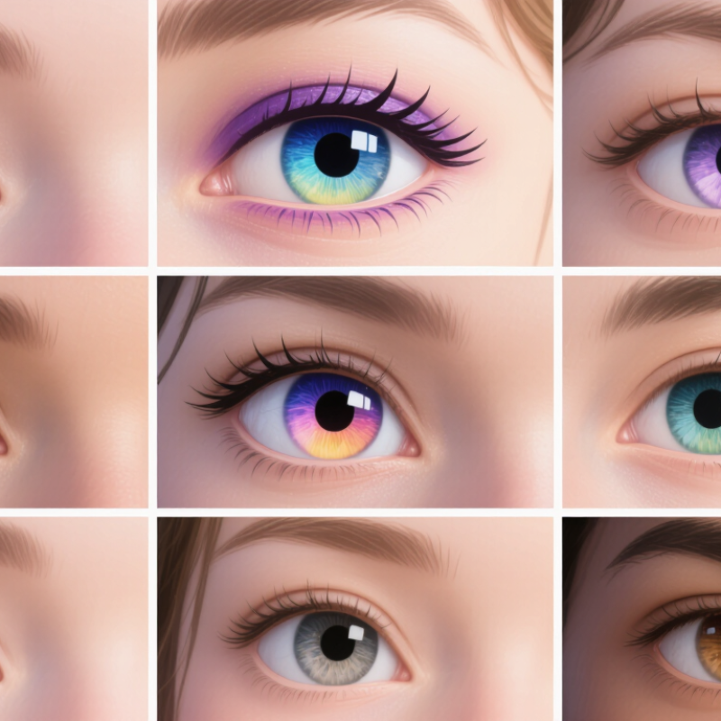 What Are the Top Types of Gradient Color Contact Lenses?
