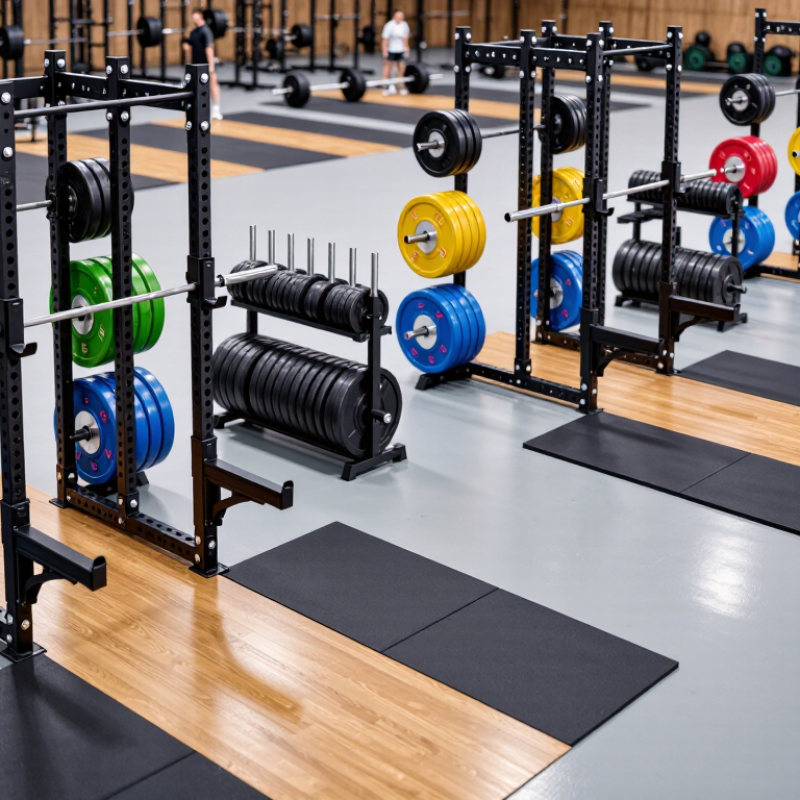Top Weight Plate Storage Racks for Commercial Gyms