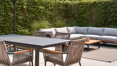 How to Choose Modern Outdoor Furniture for Your Space?