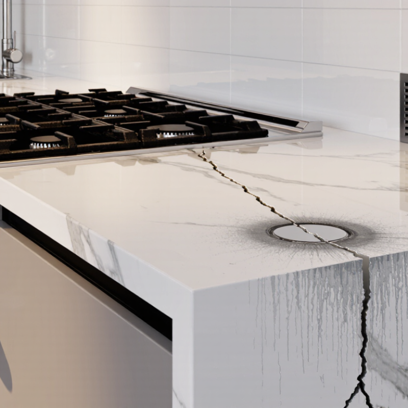 Top 10 Reasons Why Marble Cracks Near Heat Sources?