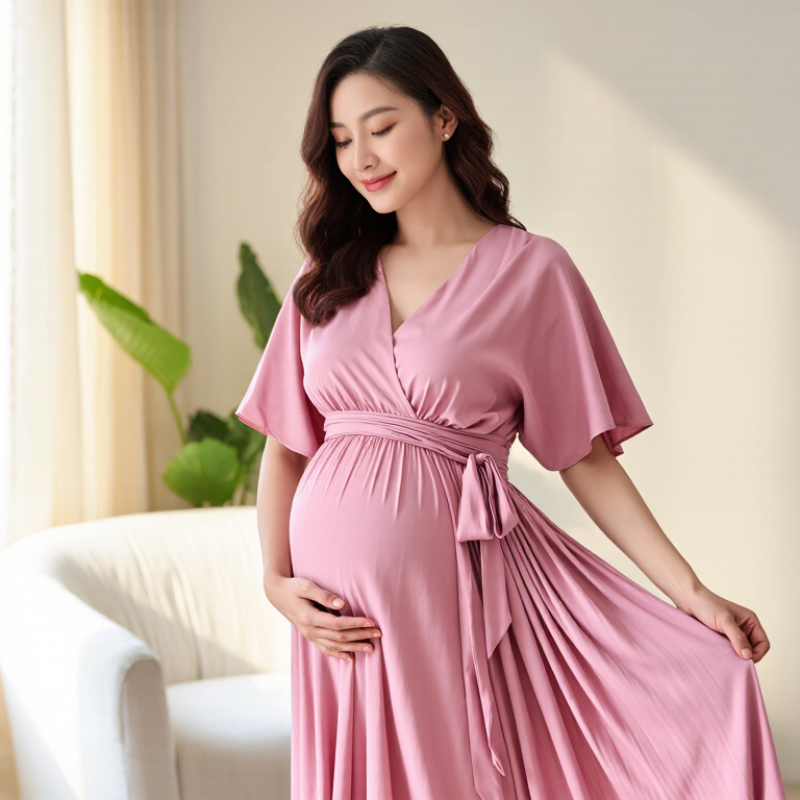 How to Choose the Best Pink Maternity Dress?