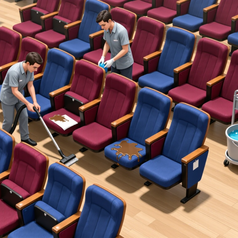 Top Ways to Clean Upholstered Auditorium Chairs