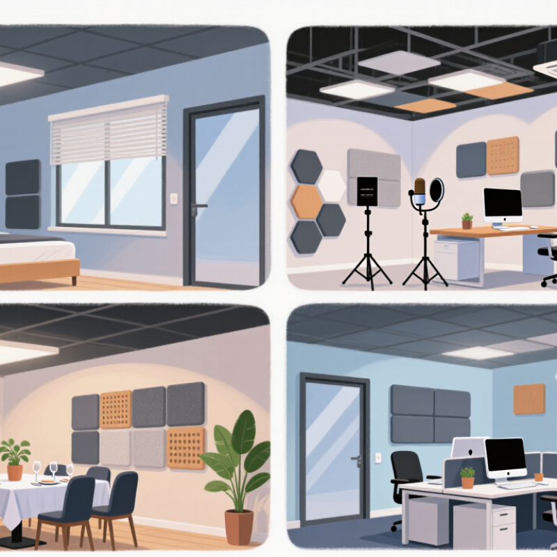 How to Choose Sound Insulation Panels for Any Space?