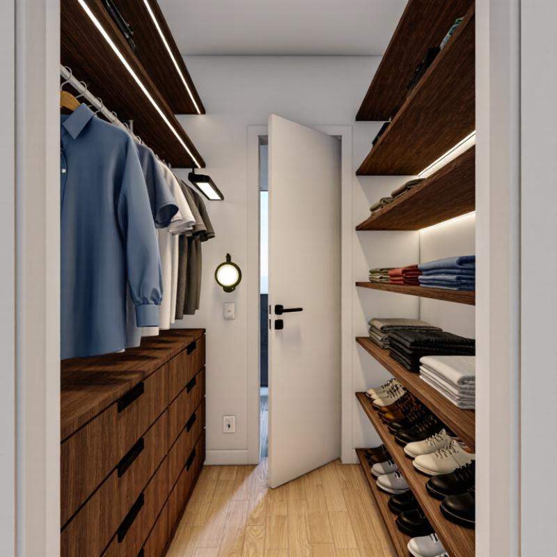 How to Light Up the Inside of a Dark Closet?