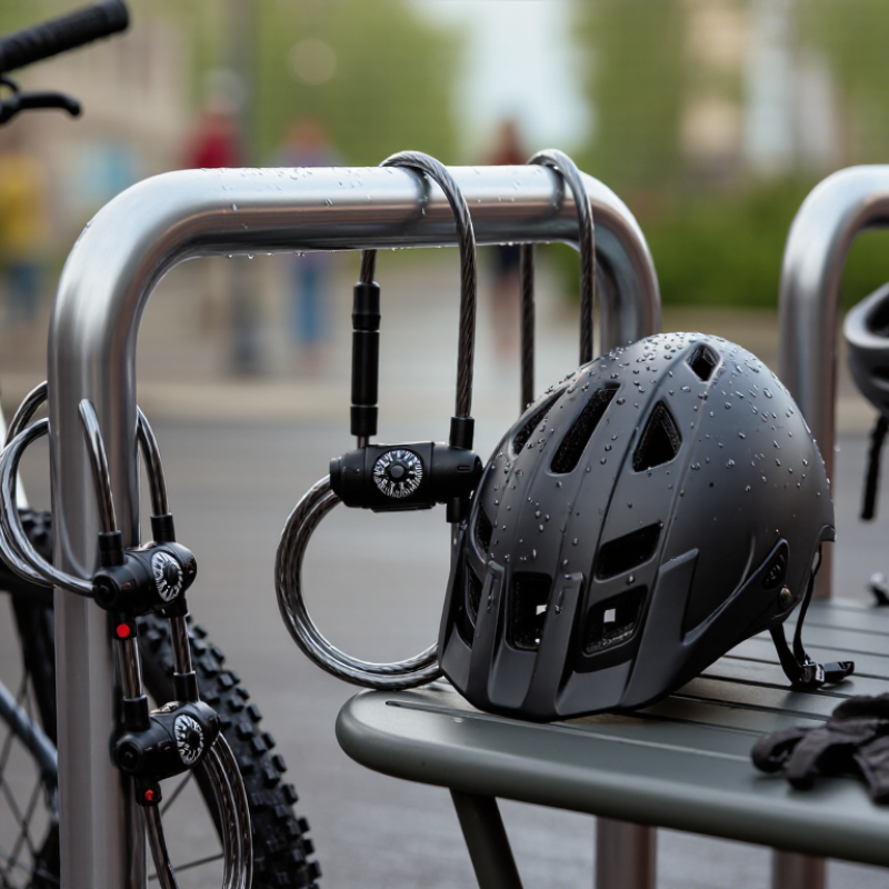 What Is the Best Lock for a Bike Helmet?
