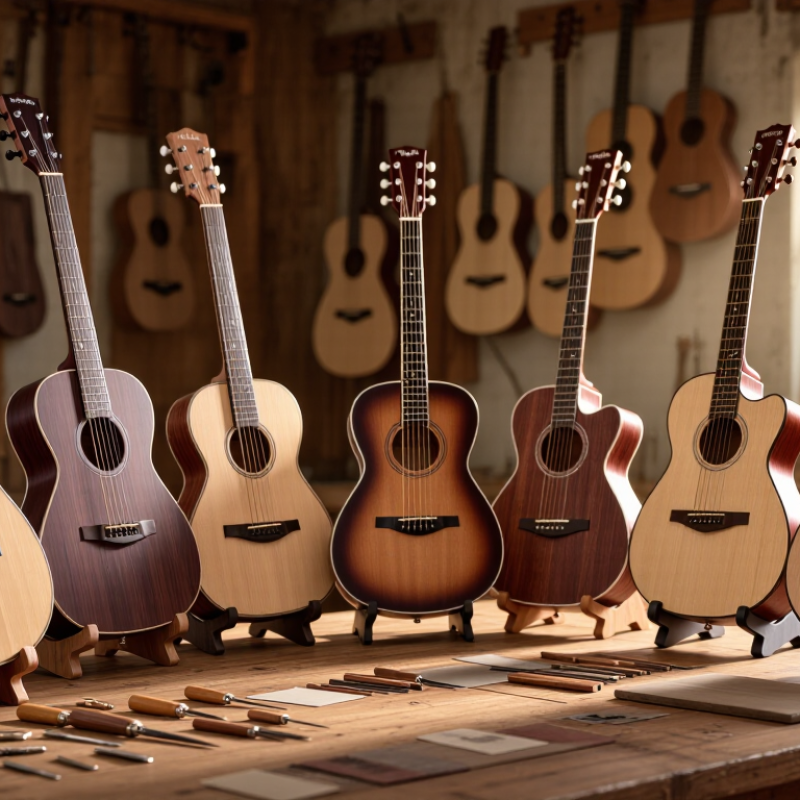 Top Handcrafted Solid Wood Guitars Suppliers Worldwide