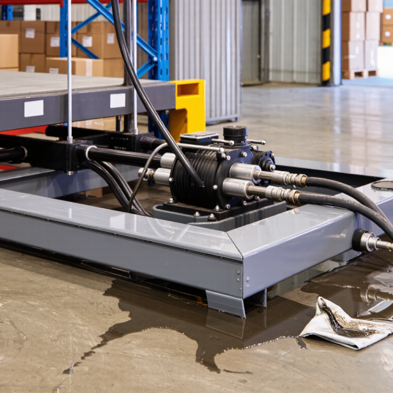 Top Ways to Troubleshoot a Dock Leveler Hydraulic Leak?
