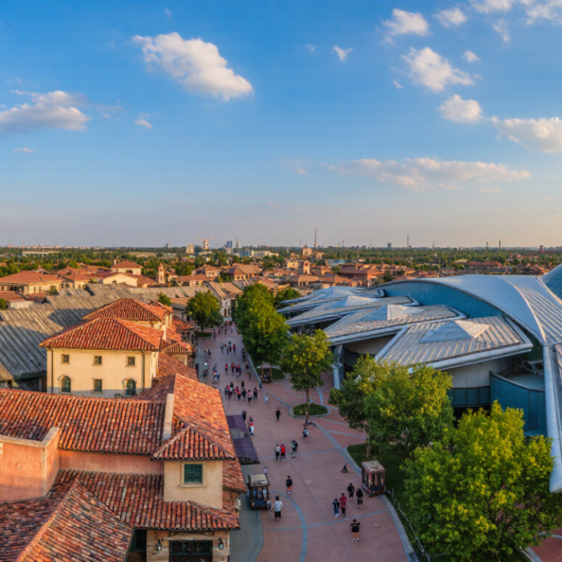 What Is the Best Material for Theme Park Roof Tiles?
