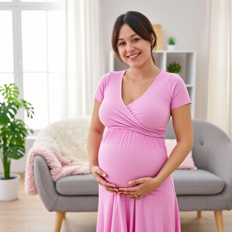 What Is a Pink Maternity Dress and How to Choose One?