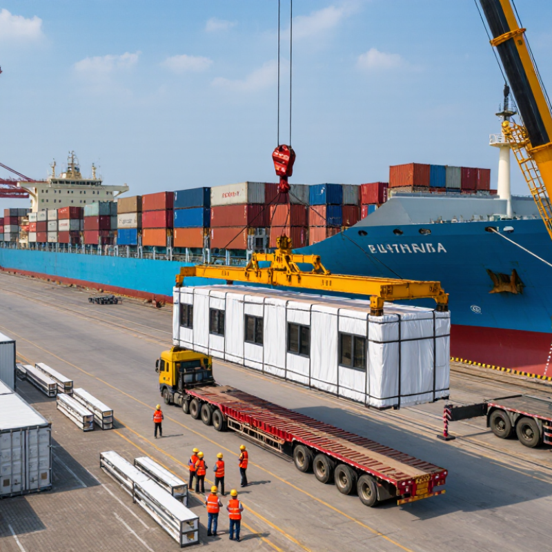 How to Transport Modular Houses from China Worldwide?
