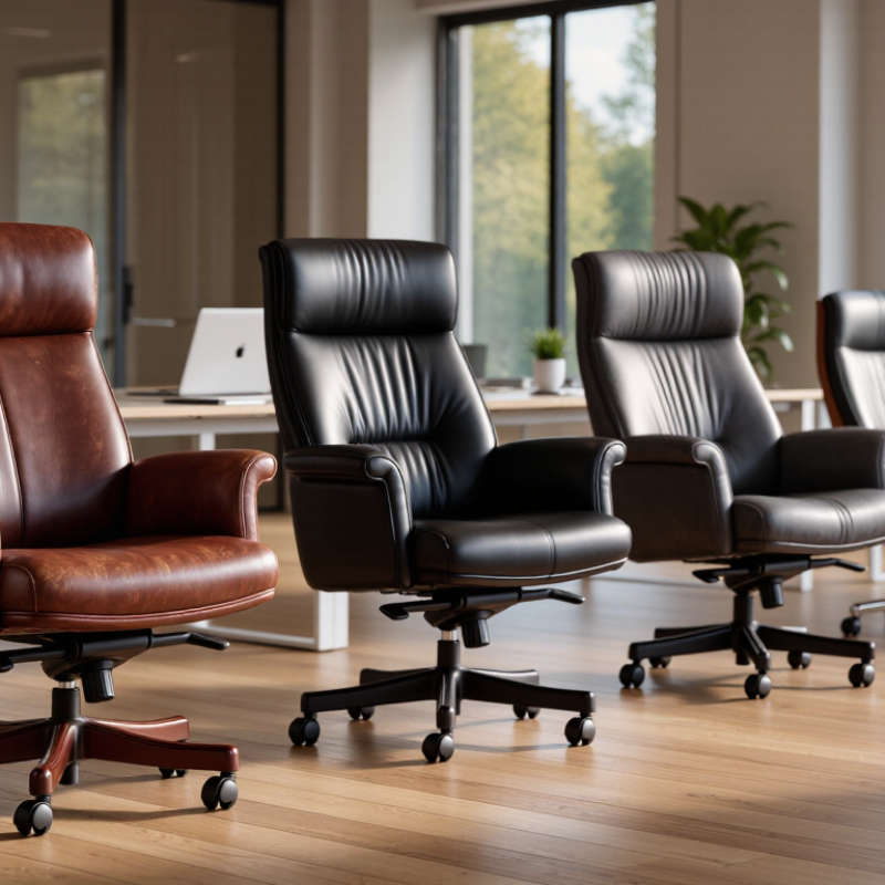 How to Choose Leather Office Chairs in 2026?