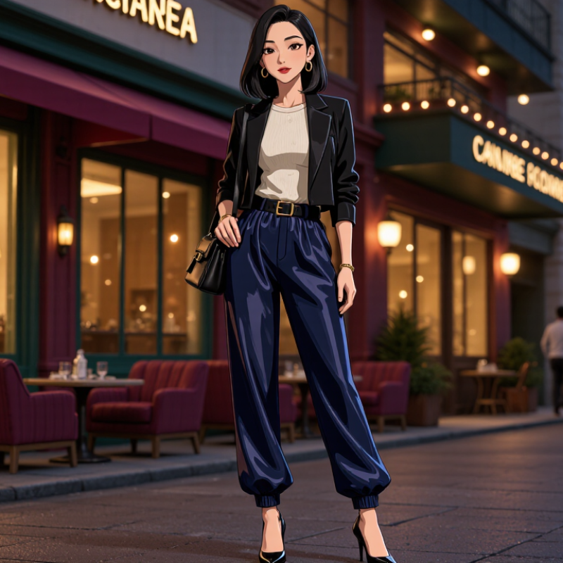 7 Tips to Dress Up Joggers for a Night Out