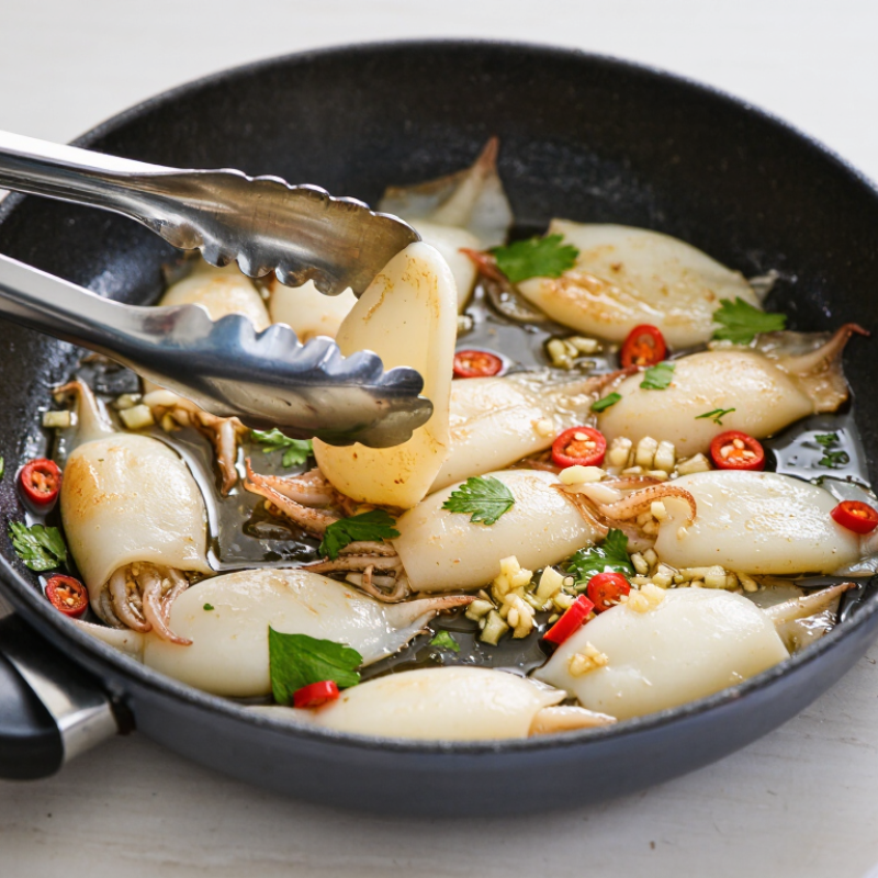 How to Cook Frozen Squid Fillet?