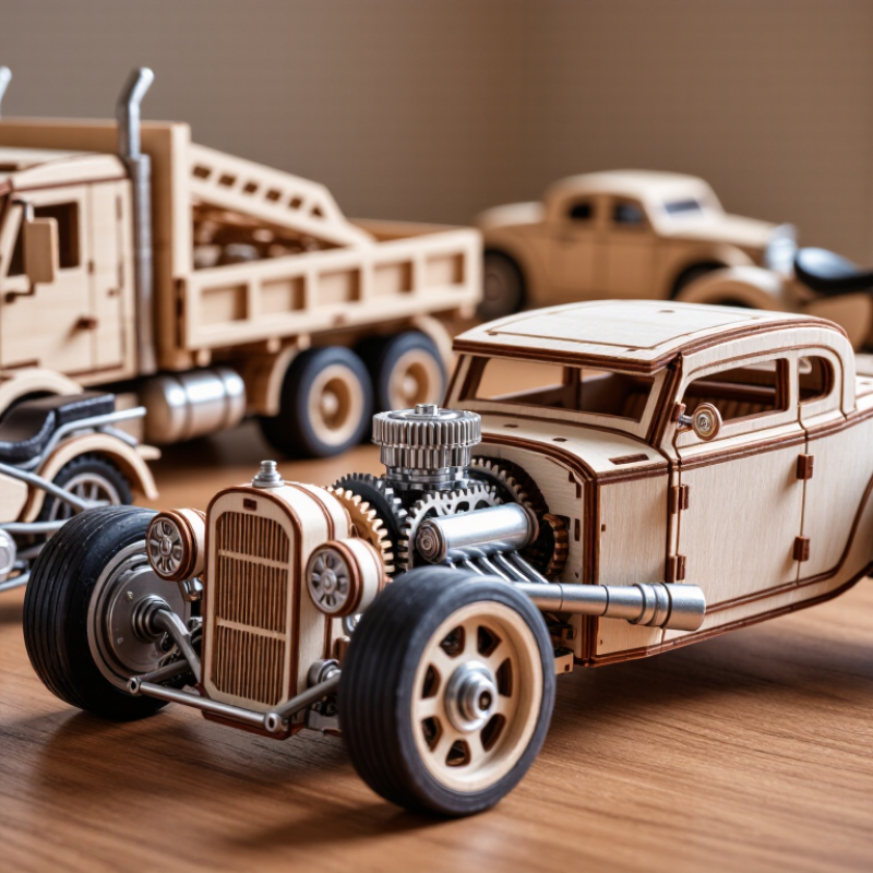Top Wooden Mechanical Vehicle Models to Buy Online?