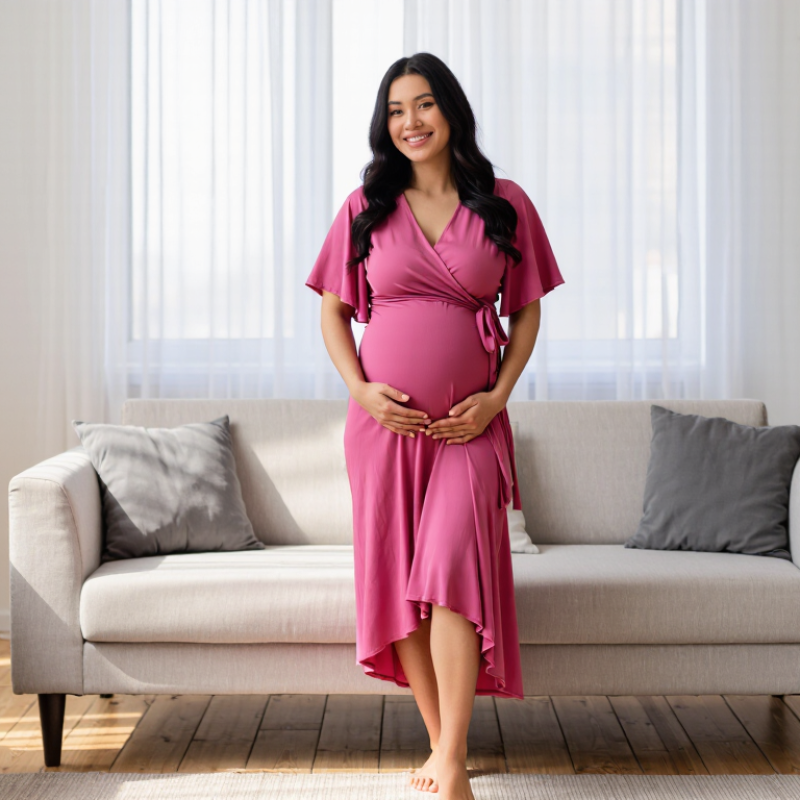 How to Choose the Best Pink Maternity Dress?