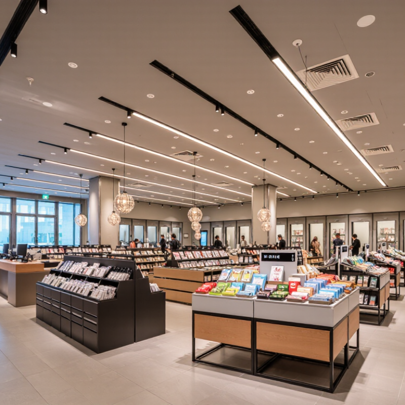 China Top Retail Store Lighting Layout Design Guide