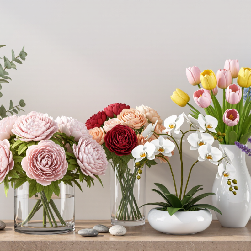 What Are the Top Fake Flowers in Vase for Global Buyers?