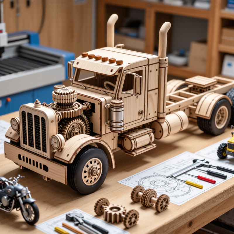 China Top Wooden Mechanical Vehicle Model Manufacturers?