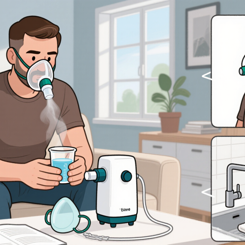 Como usar o melhor compressor nebulizador para asma?