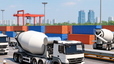2026 Top Concrete Truck Delivery Options for Global Buyers
