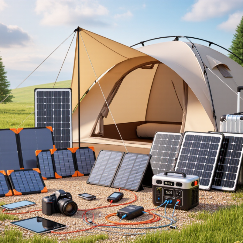 China Top 10 Portable Solar Panels for Camping?