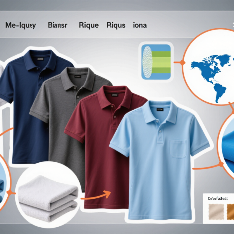 Top Stretch Pique Polo Shirts for Global Buyers