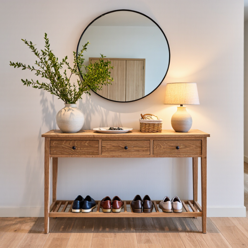China Top Entryway Console Table How to Style It?