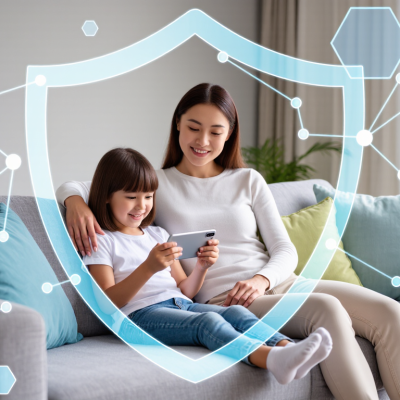 China Best AI Content Filtering Kids Messenger?