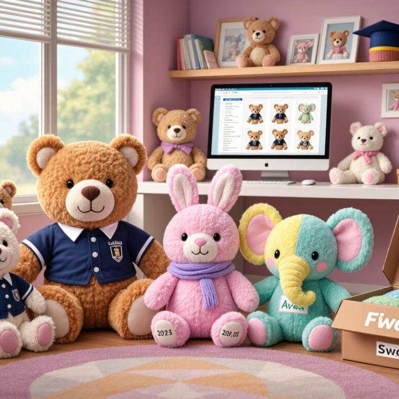 7 consejos ¿Por qué eligen peluches personalizados?