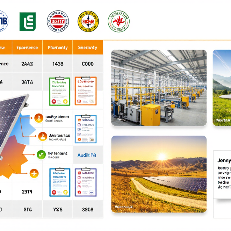 ¿Cómo comparar fabricantes de paneles solares en China?