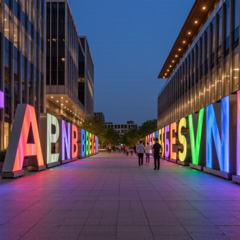 China Top 10 Free Standing Giant LED Letters Manufacturers