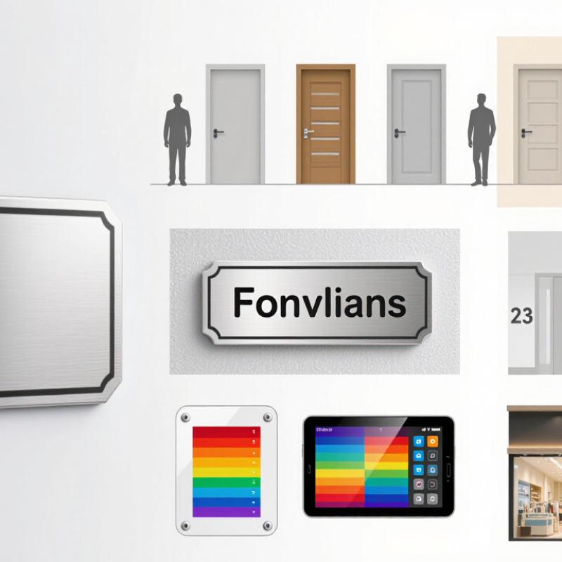 Top Door Sign Types for Global Buyers