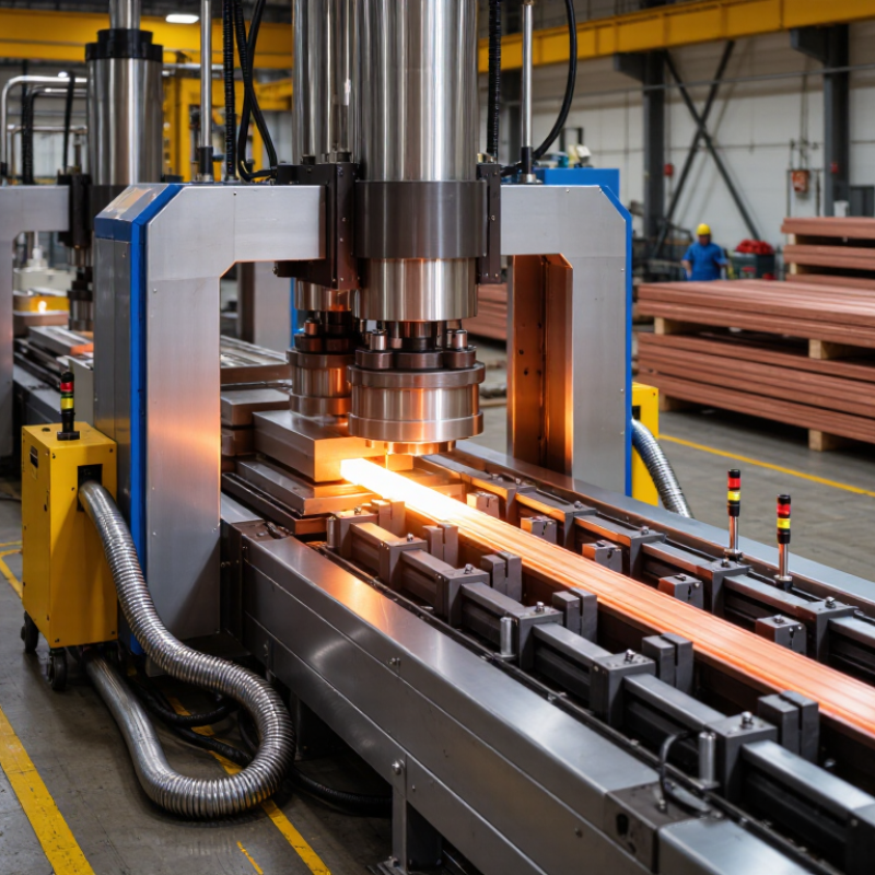 What Is a Copper Busbar Extrusion Machine?