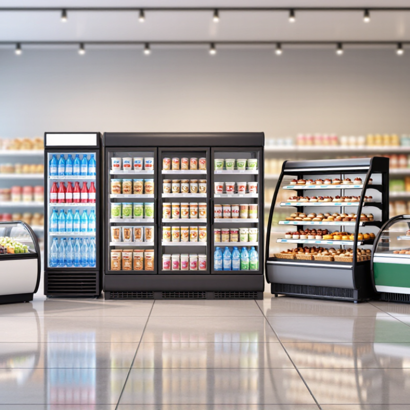 What Are the Top Types of Curved Glass Coolers?