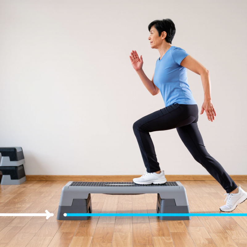 How to Improve Balance with an Aerobic Step?