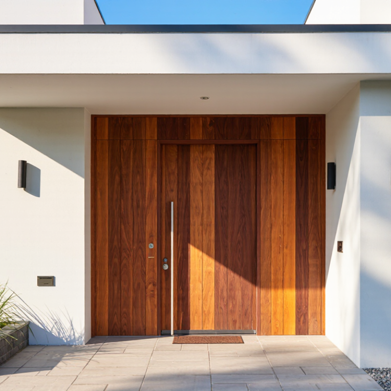 Why Choose a Modern Wood Front Door for Your Project?
