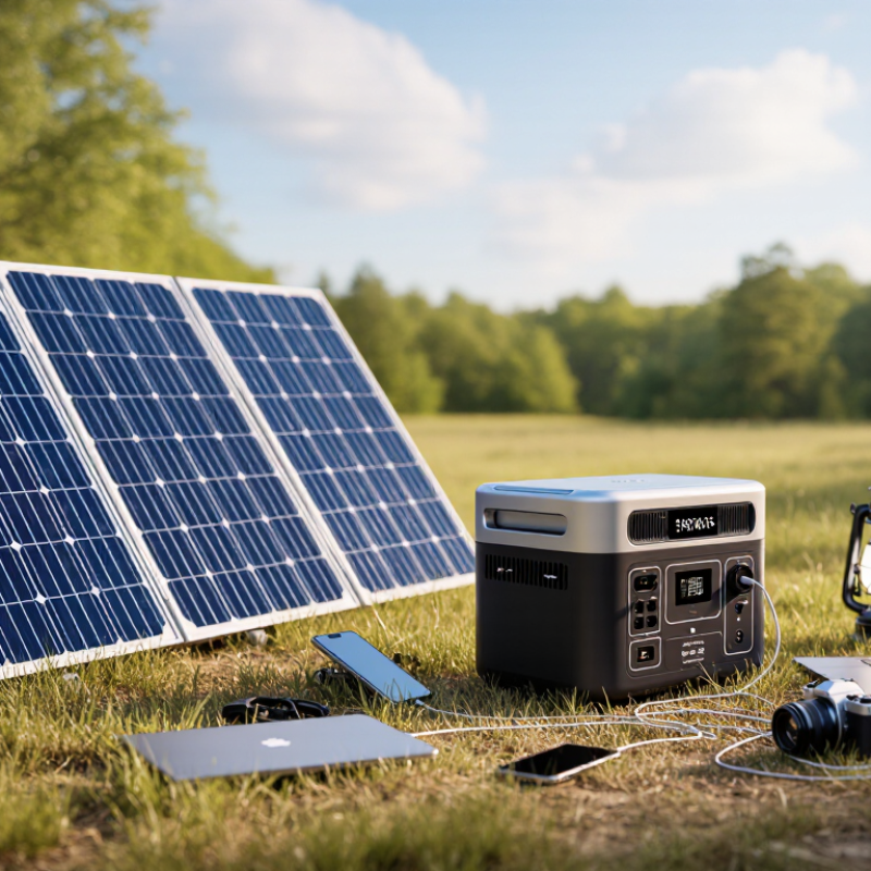 Why Choose a Portable Power Station With Solar Panel?