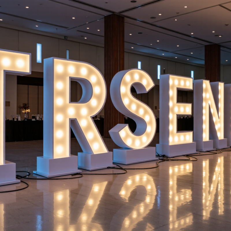 7 Best Free Standing Giant LED Letters for Events?