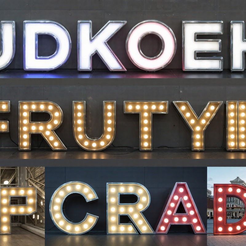 Top 10 Types of Luminous Giant Letters for Global Buyers