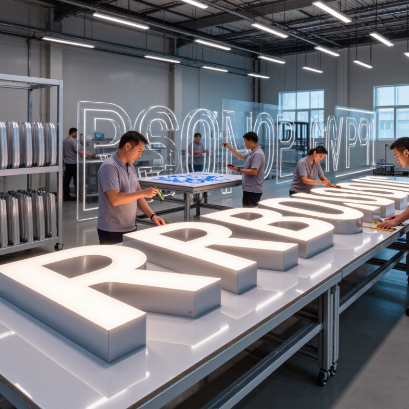 How to Find the Best Backlit Letters Sign Supplier in China?