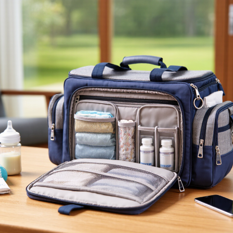 ¿Cómo elegir una bolsa para pañales funcional para padres?