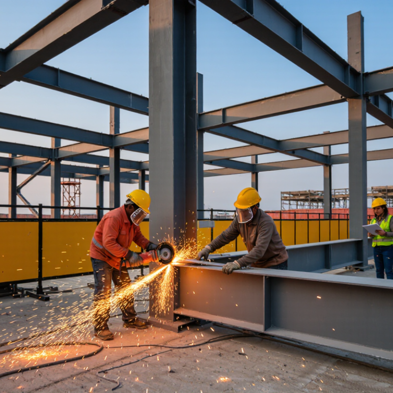 How to Cut Steel Safely on Construction Sites?
