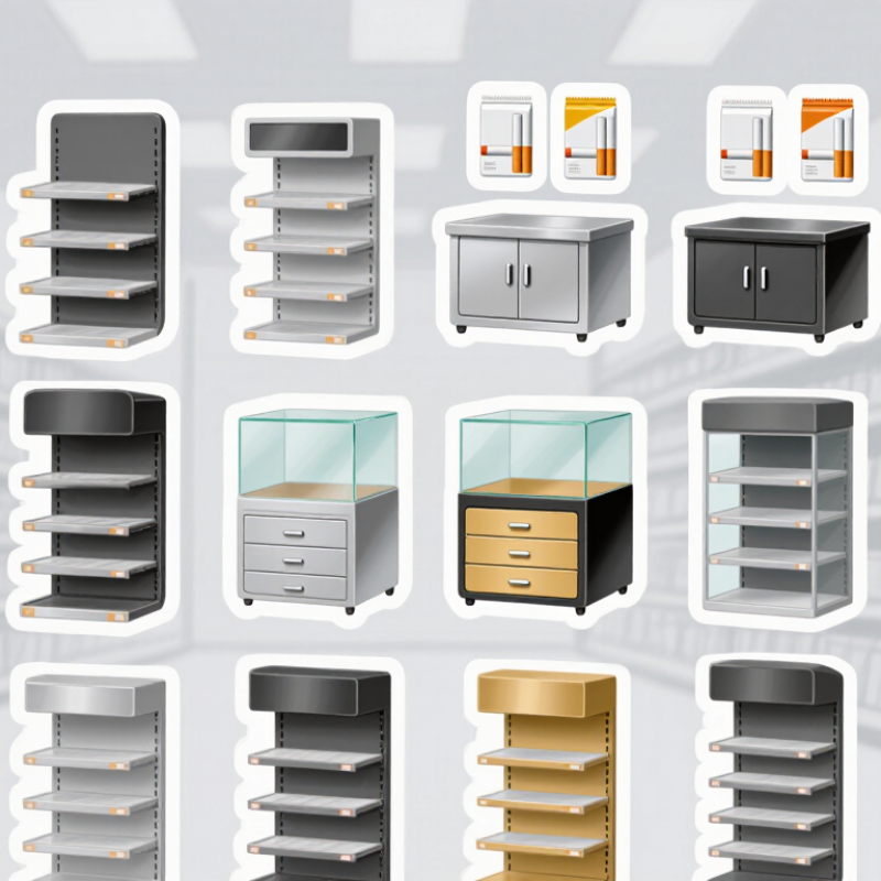 Top 10 Cigarette Display Rack Types for Global Retailers