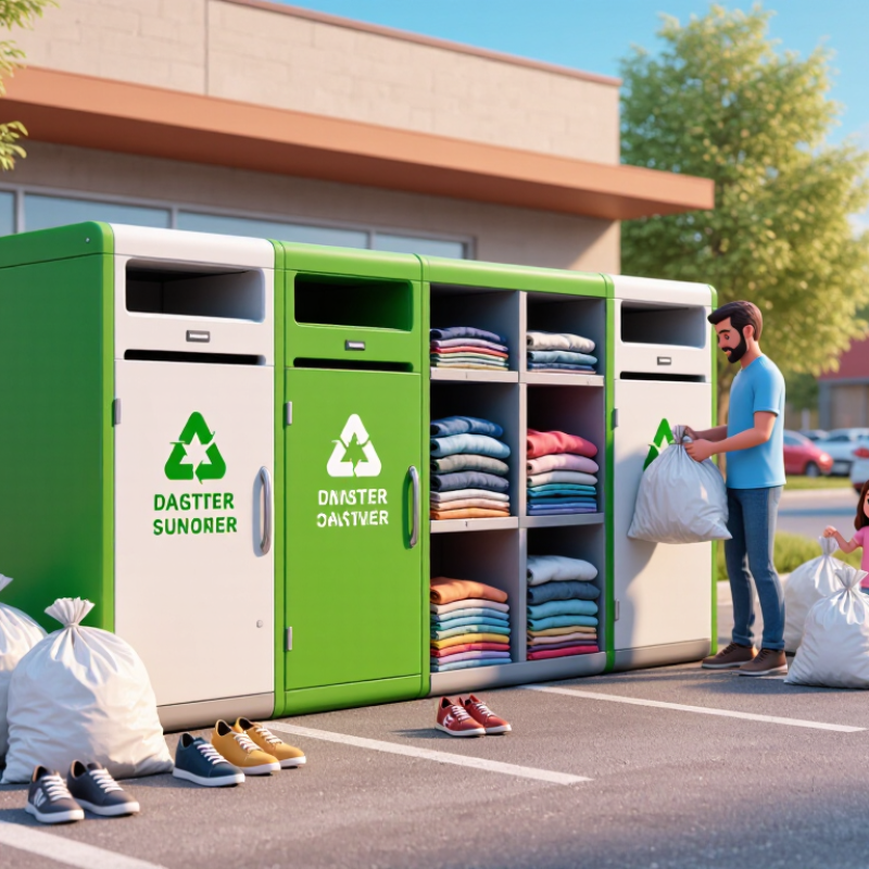 What Is a Clothing Donation Drop Off Bin?