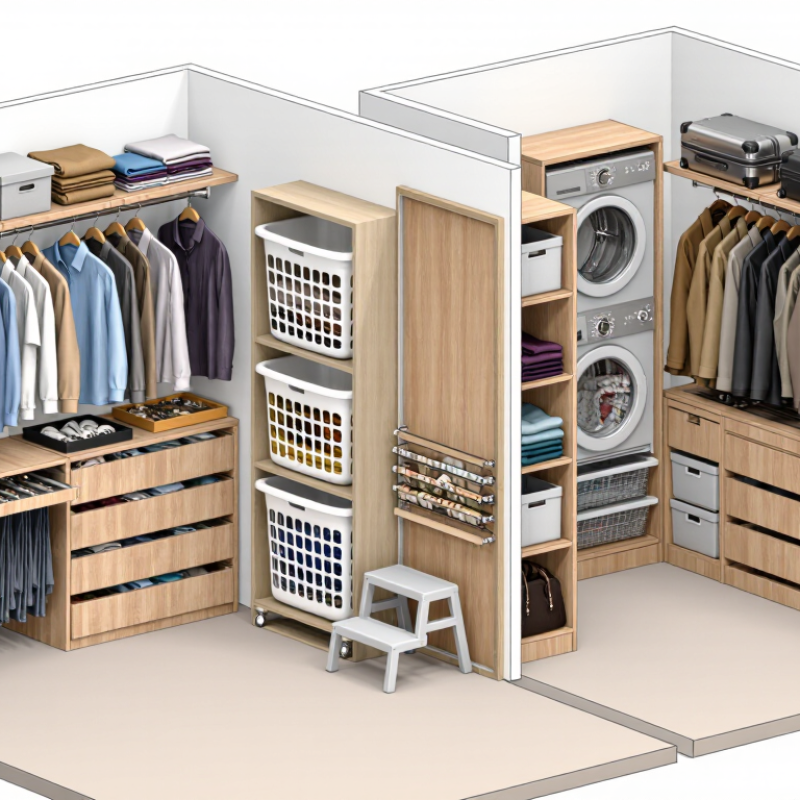 Top 10 Ways to Organize a Walk In Closet for Two People?