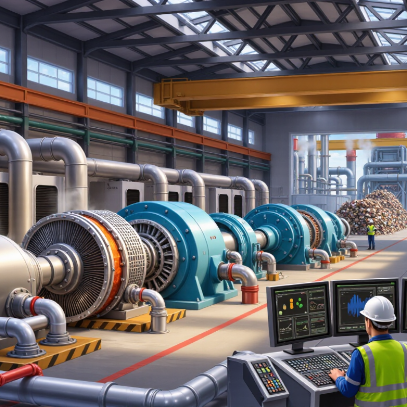 How to Choose a Turbine Generator for WTE?